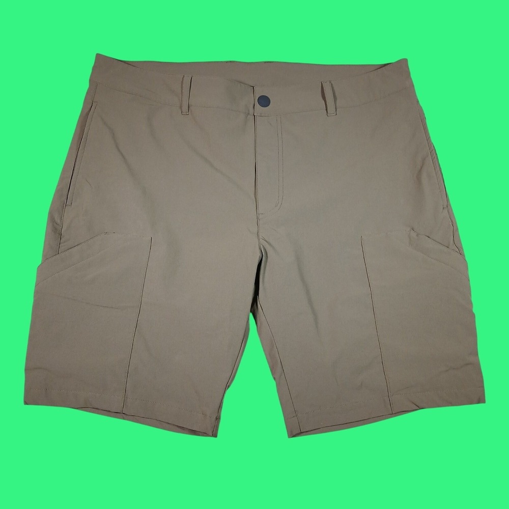 SOS Komodo Shorts Mens XXL Brown Nylon Hiking Outdoor